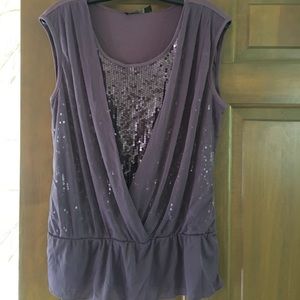 NWT Top with sequins
